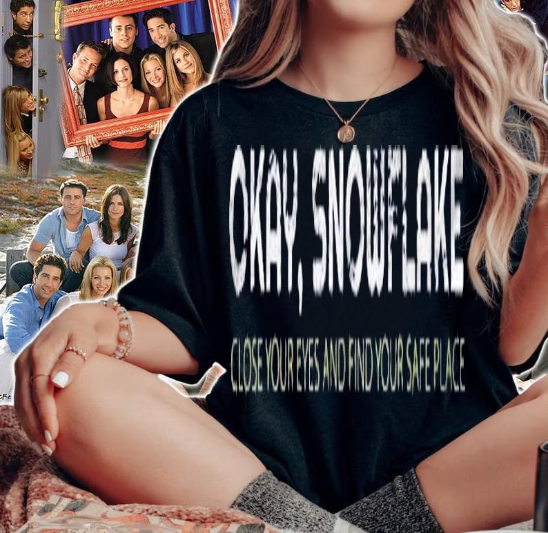 Ok Snowflake Funny Boomer Humour Trending Meme Shirt t-shirt woman shirt