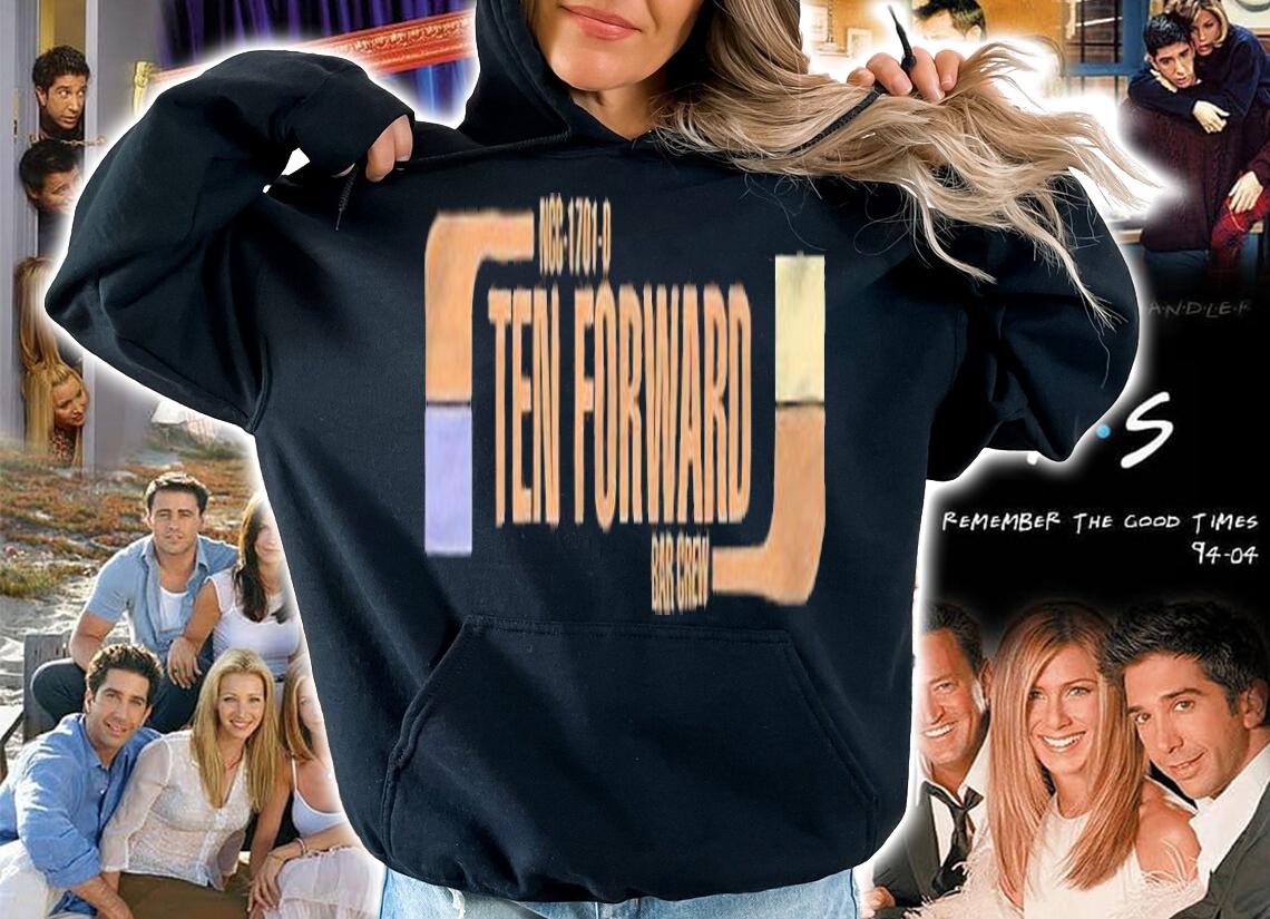 Ten Forward Bar Crew NCC 1701-D T-shirt t-shirt hoodie