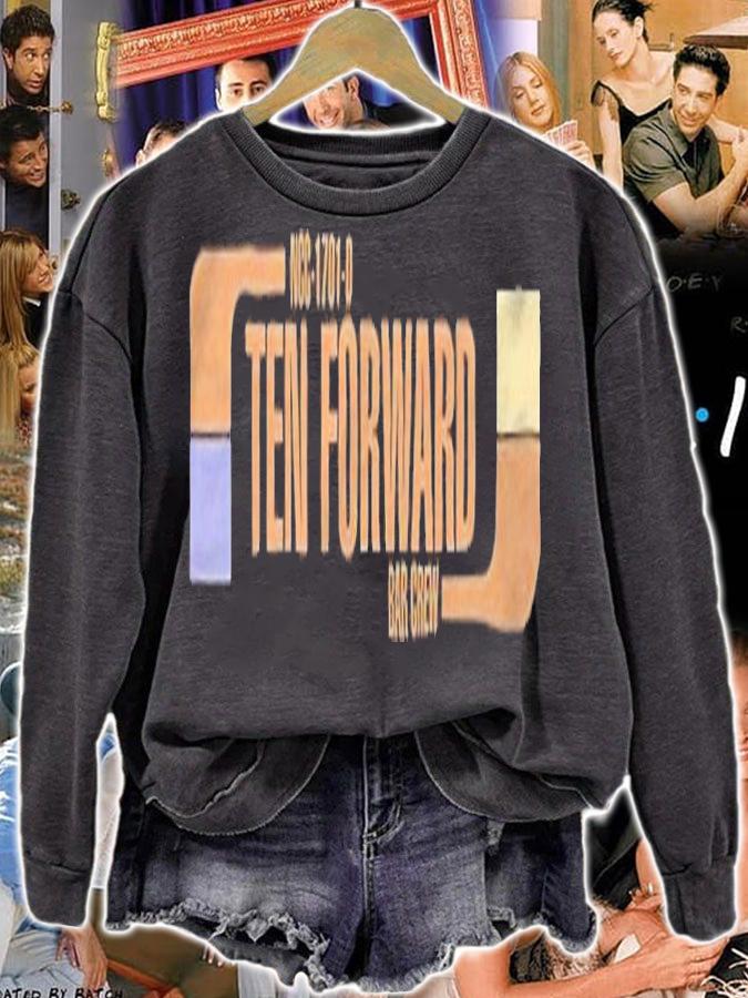 Ten Forward Bar Crew NCC 1701-D T-shirt t-shirt sweatshirt
