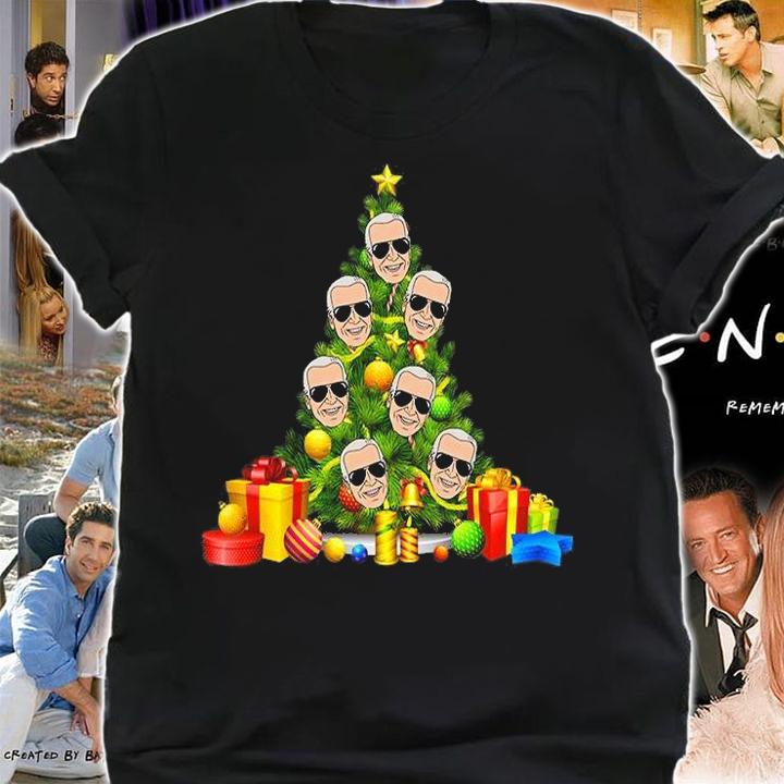 Joe Biden Rockin Around The Christmas Tree T-Shirt t-shirt shirt