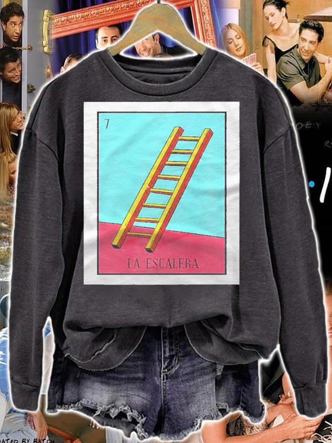 La Escalera Lottery Gift The Ladder Card Mexican Lottery Premium Shirt t-shirt