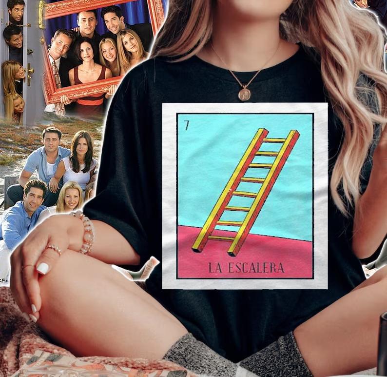 La Escalera Lottery Gift The Ladder Card Mexican Lottery Premium Shirt t-shirt
