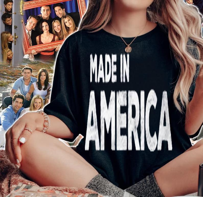 Made In America Patriotic 4Th Of July Gift shirt t-shirt