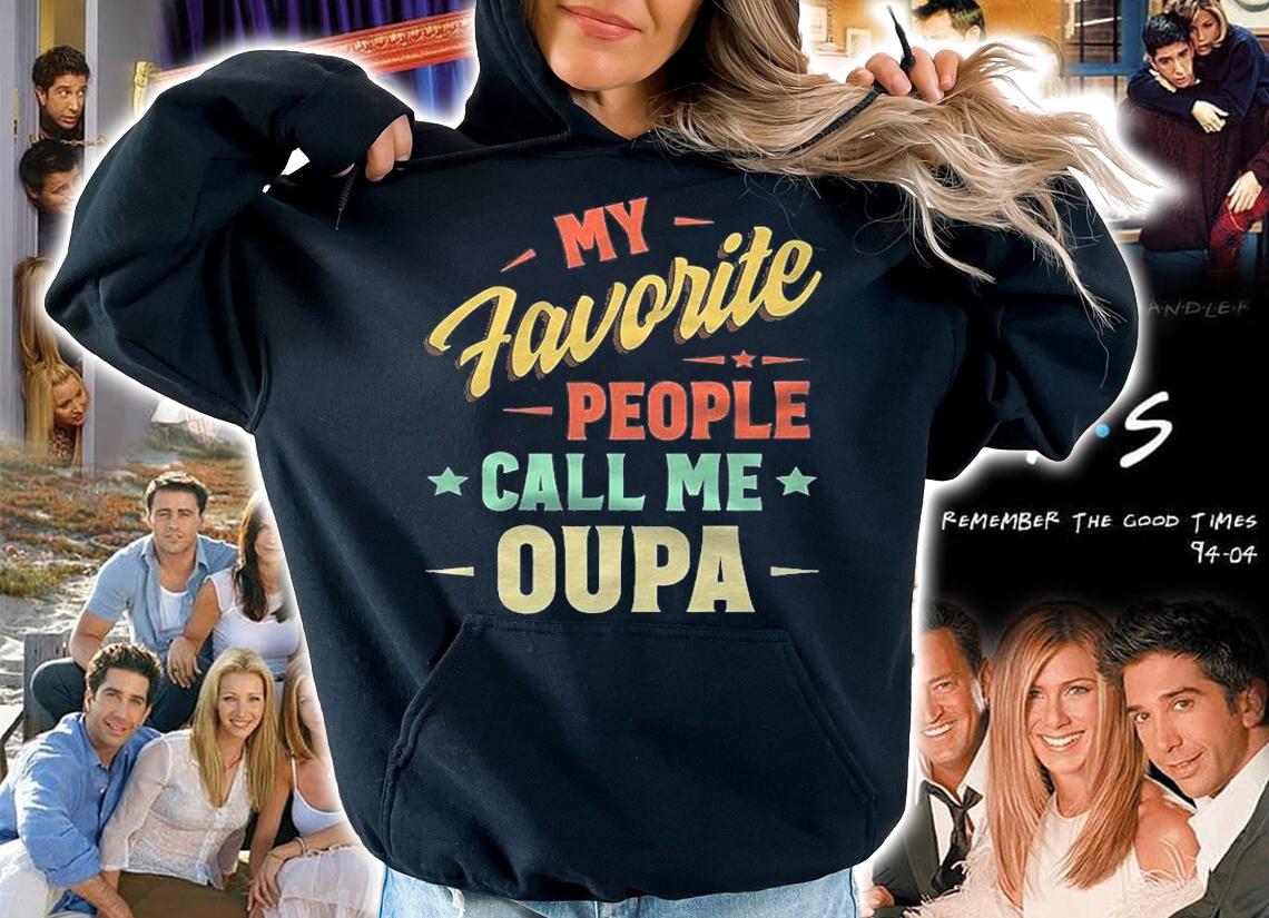 My Favorite People Call Me Oupa Vintage Fathers Day Shirt t-shirt hoodie
