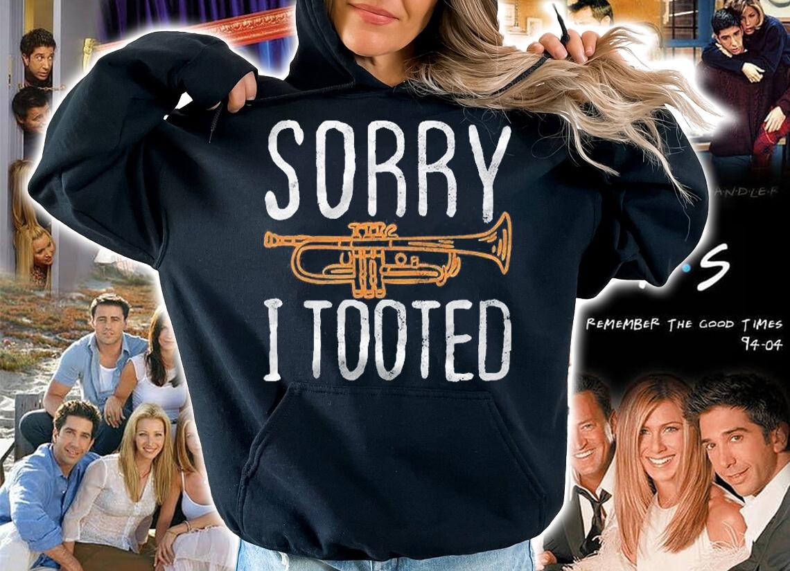 Sorry I Tooted Trumpet Music Marching Band Nerd Gift Shirt t-shirt hoodie