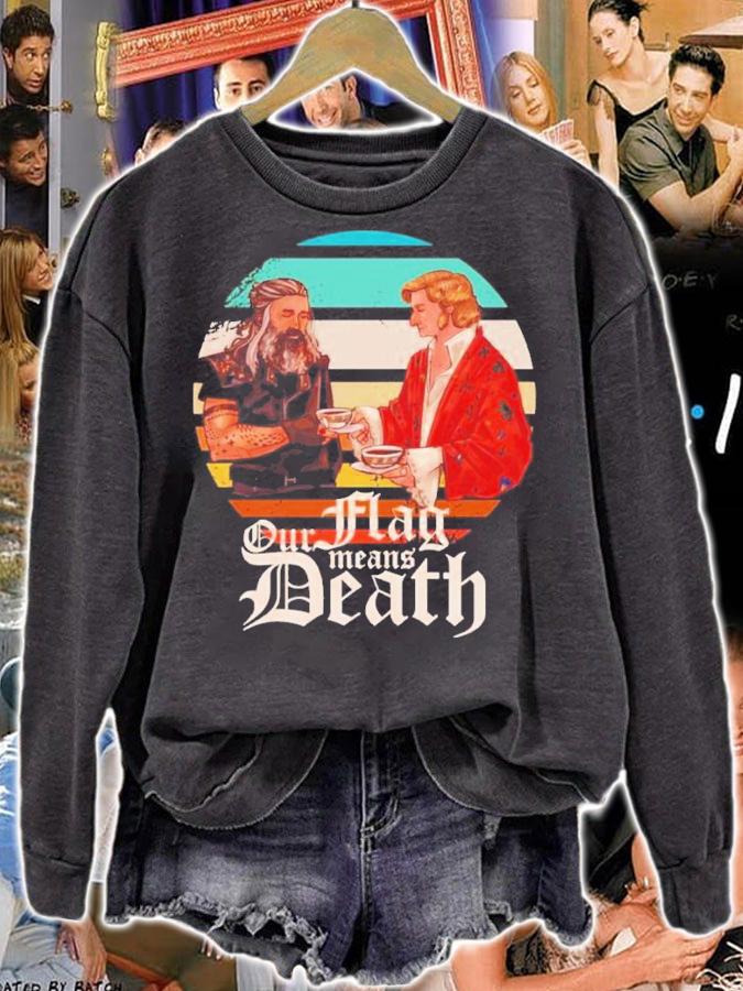 Stede And Blackbeard Our Flag Means Vintage Shirt t-shirt sweatshirt