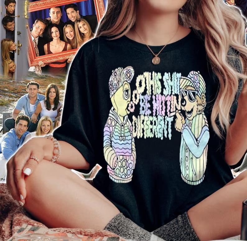 This Shit Be Hittin Different Alien And Bear Shirt t-shirt woman shirt
