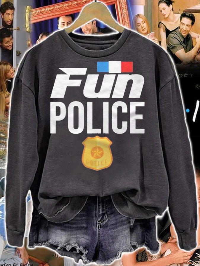 Dance Chaperone Fun Police For Dancing Sheriff State Cop Pullover Shirt t-shirt