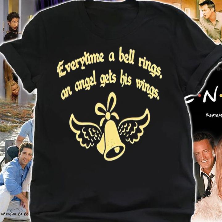 Everytime A Bell Rings An Angel Gets His Wings Christmas Shirt t-shirt shirt