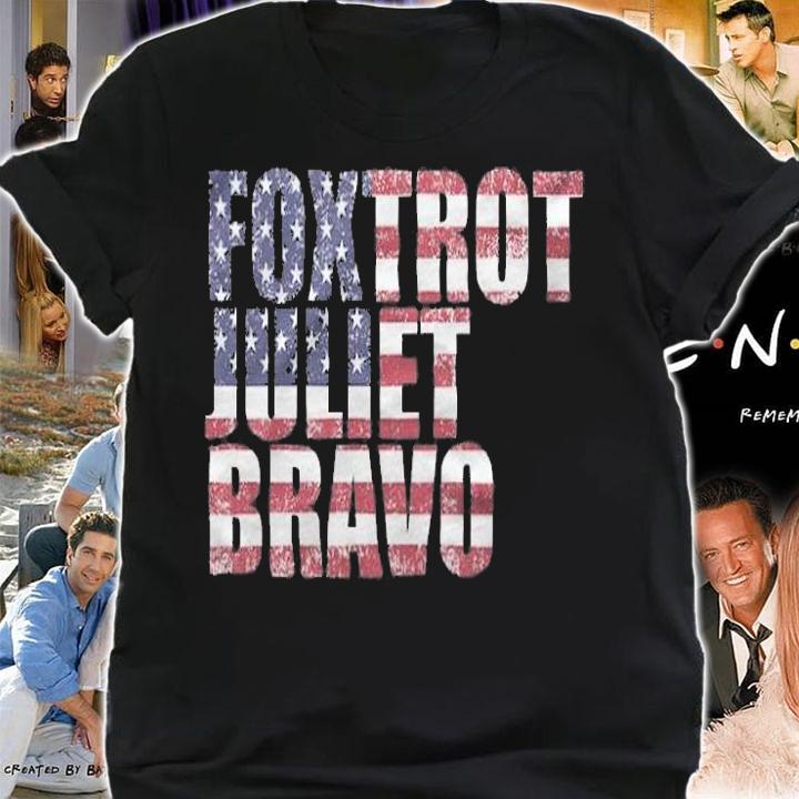 FJB Foxtrot Juliet Bravo USA Anti Biden USA Flag T-Shirt t-shirt shirt