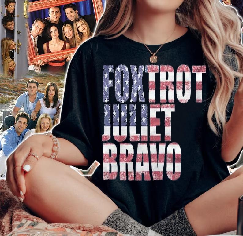 FJB Foxtrot Juliet Bravo USA Anti Biden USA Flag T-Shirt t-shirt woman shirt