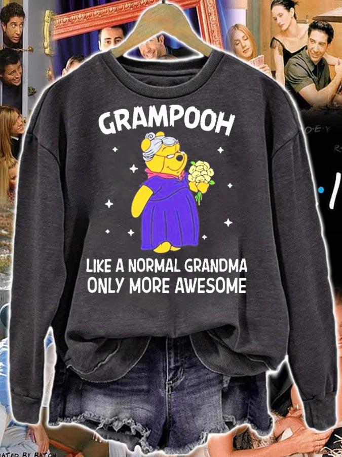 Grampooh Like A Normal Grandma Only More Awesome T-Shirt t-shirt