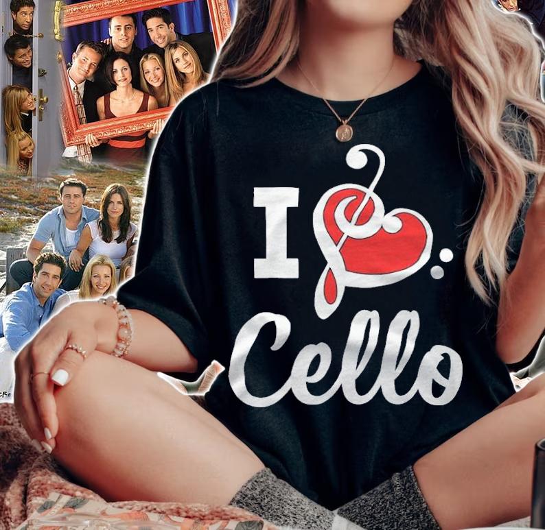 I love Cello T-shirt t-shirt