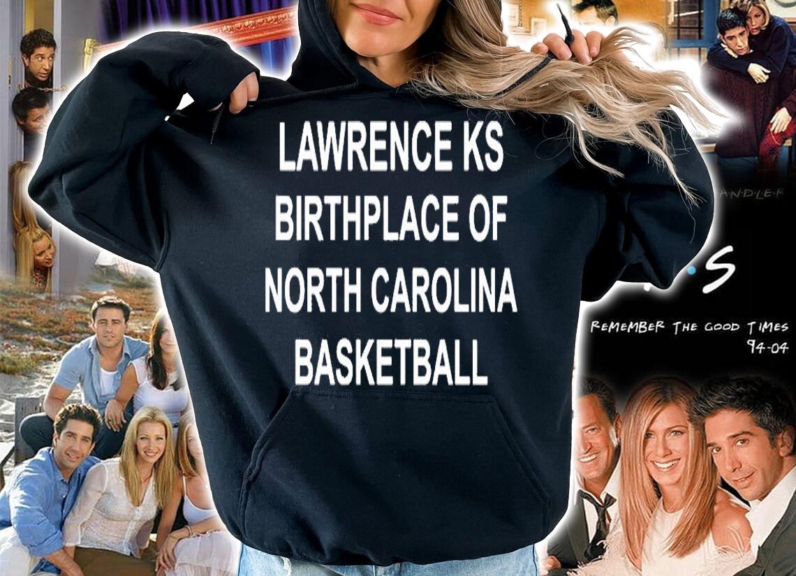 Lawrence Ks Birthplace Of North Carolina Basketball T-Shirt t-shirt