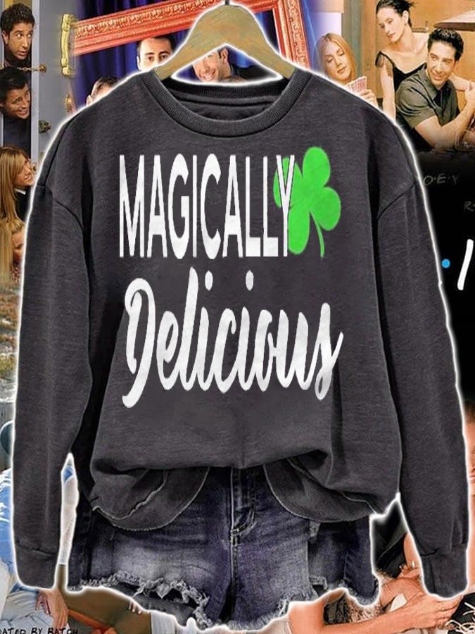 Magically Delicious Drinking For St. Patties Day Shirt t-shirt sweatshirt