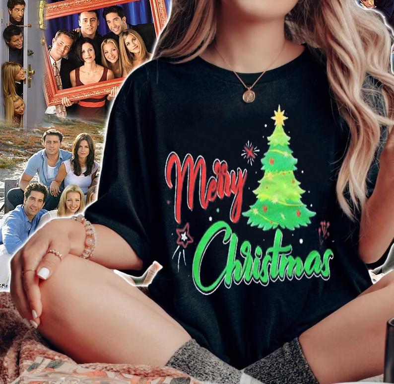 Merry Christmas Trees Xmas Shirt t-shirt