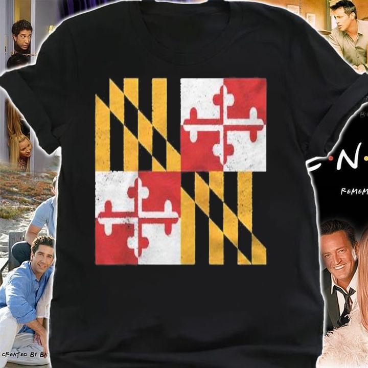 State Of Maryland Distressed Flag Gift Raglan Baseball Shirt t-shirt shirt