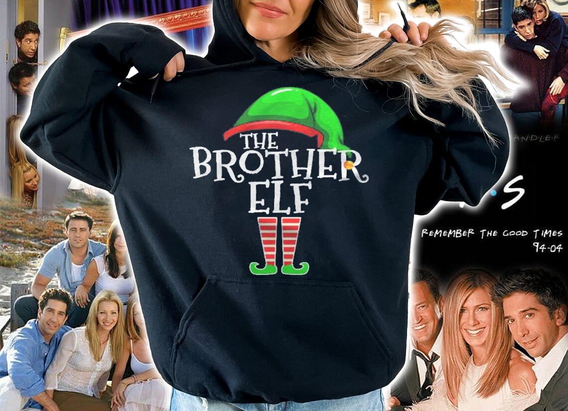 The Brother Elf Family Matching Group Christmas Gift Holiday Pullover Shirt t-shirt