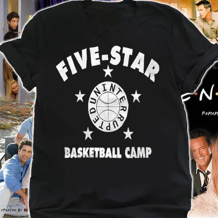 Uninterrupted five star basketball camp T-shirt t-shirt shirt