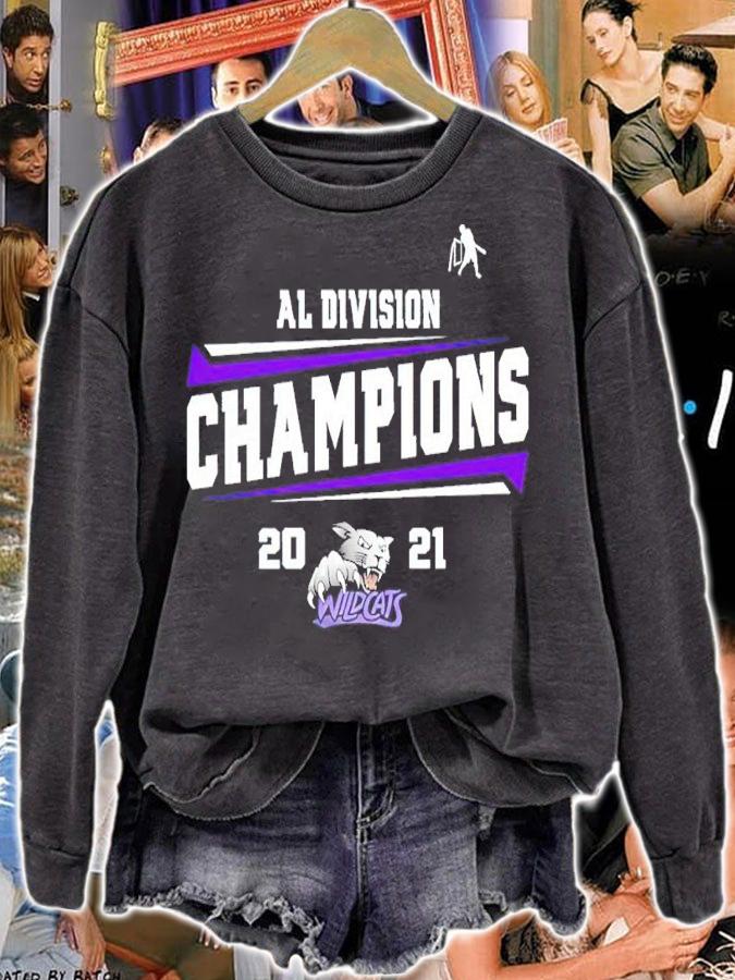 Western Wildcats 2021 AL Division Champions Shirt t-shirt sweatshirt