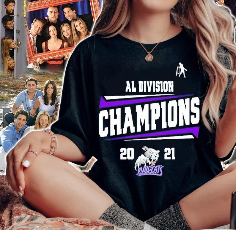 Western Wildcats 2021 AL Division Champions Shirt t-shirt woman shirt