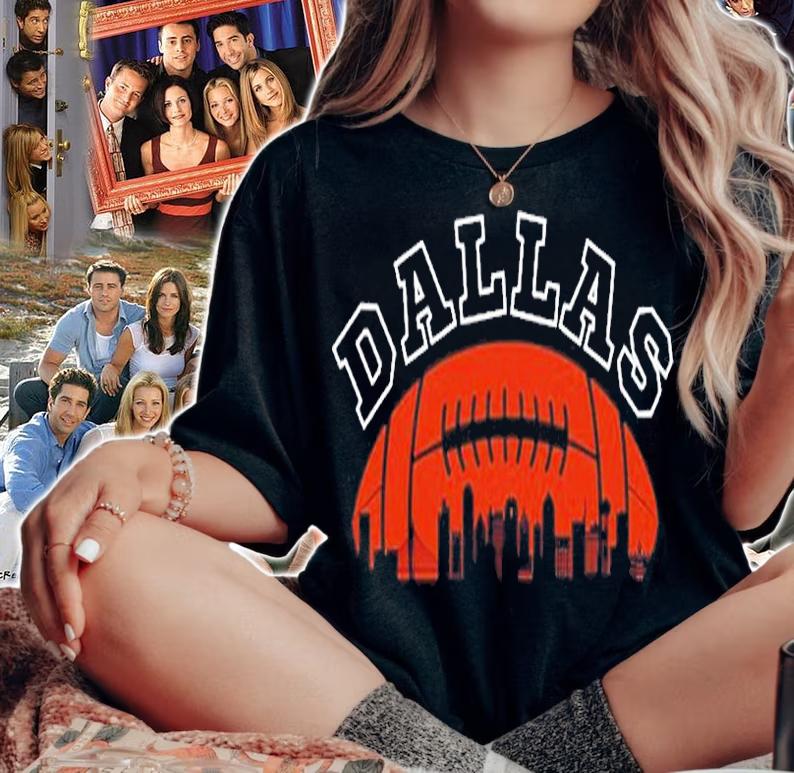 Dallas Football Tx Cityscape Vintage Sports Skyline T-Shirt t-shirt woman shirt