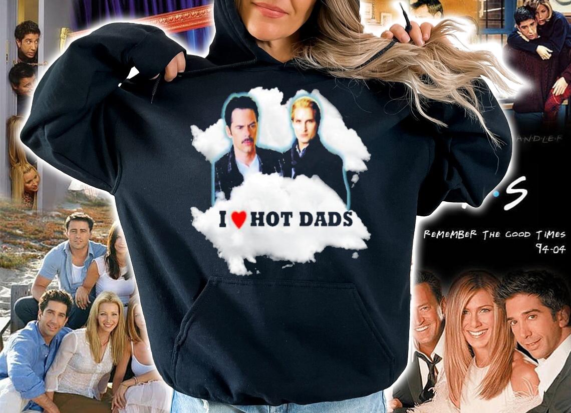 I Love Hot Dads Charlie Swan Carlisle Cullen Shirt t-shirt hoodie