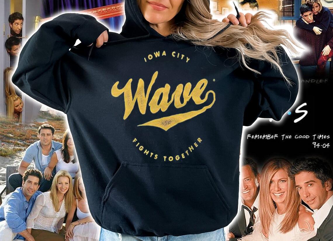 Iowa City Wave fights together T-shirt t-shirt hoodie