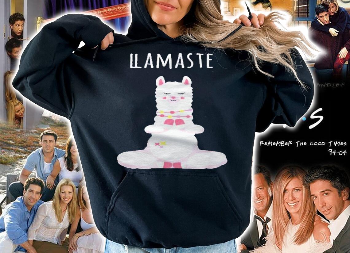 Llamaste Llama Namaste Yoga Gift Shirt t-shirt hoodie