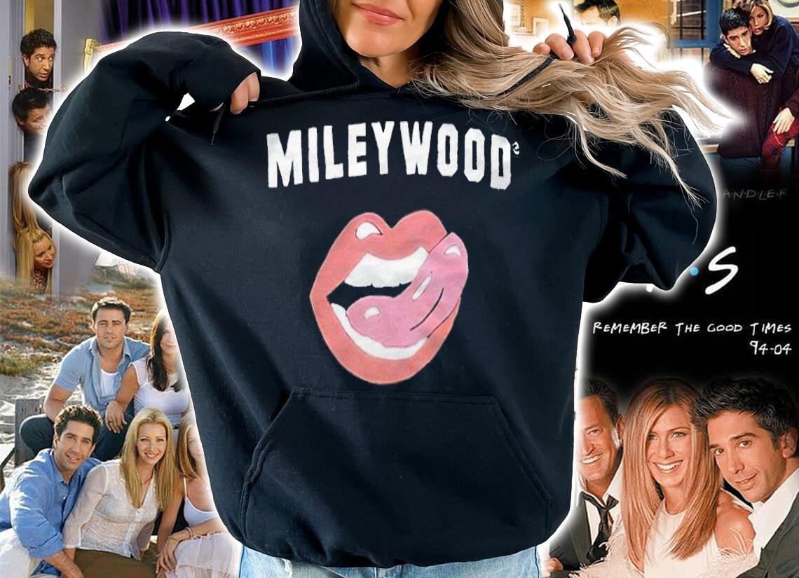 Mileywood mouth licking lips T-shirt t-shirt hoodie