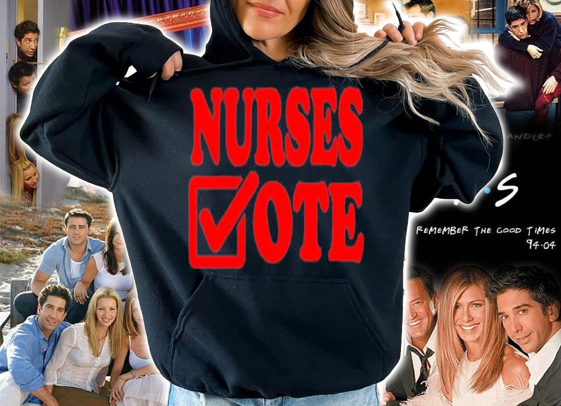 Official Nurses Vote T-Shirt t-shirt