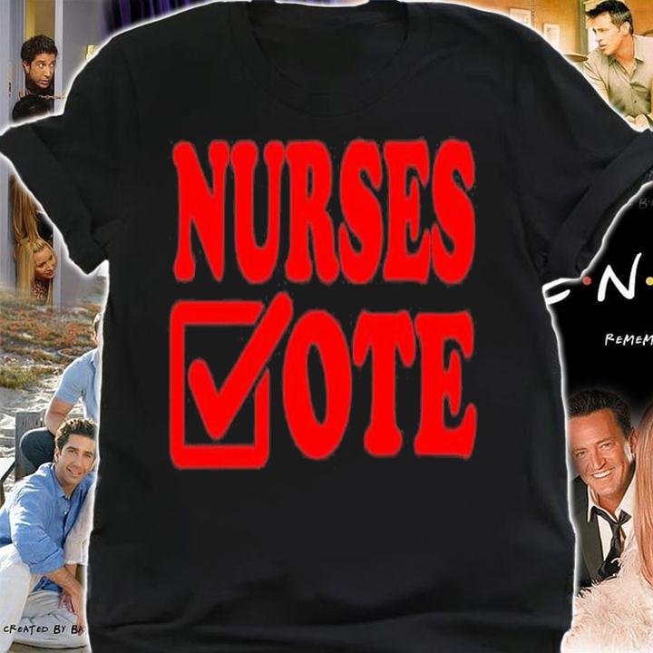 Official Nurses Vote T-Shirt t-shirt