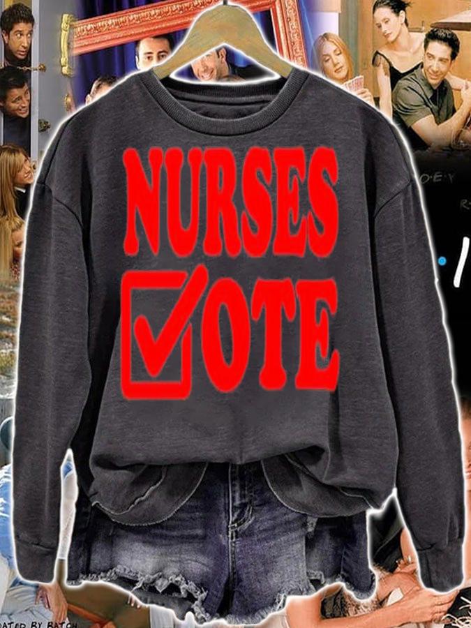 Official Nurses Vote T-Shirt t-shirt