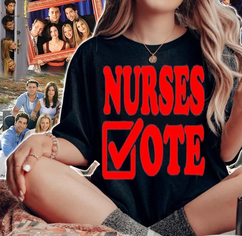 Official Nurses Vote T-Shirt t-shirt
