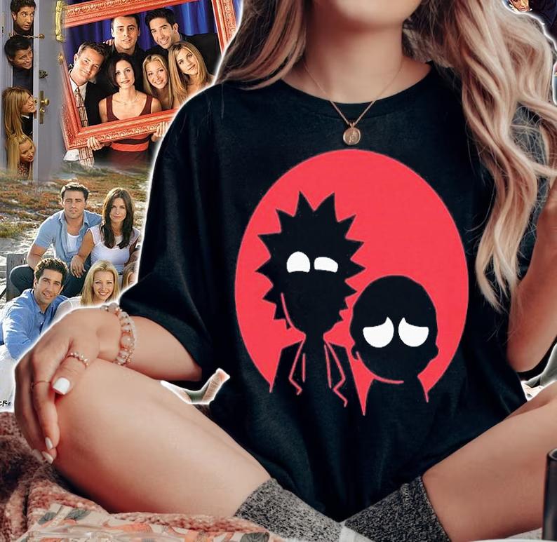 Rick And Morty T-Shirt t-shirt woman shirt