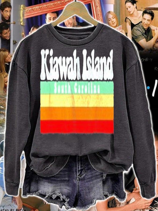 Vintage Retro 70s 80s Kiawah Island South Carolina T-Shirt t-shirt sweatshirt