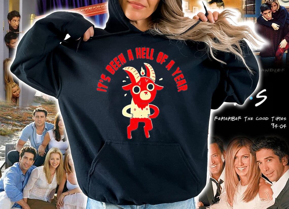 Dinomike Its Been A Hell Of A Year T-Shirt hoodie