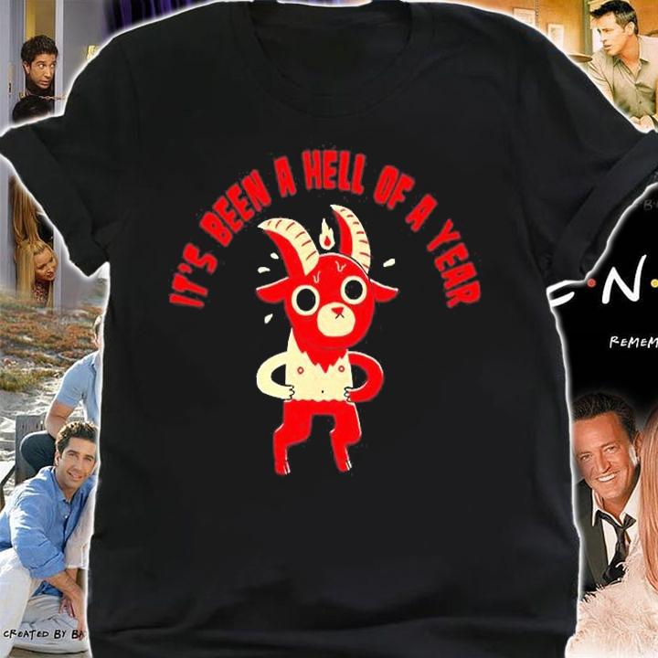 Dinomike Its Been A Hell Of A Year T-Shirt shirt