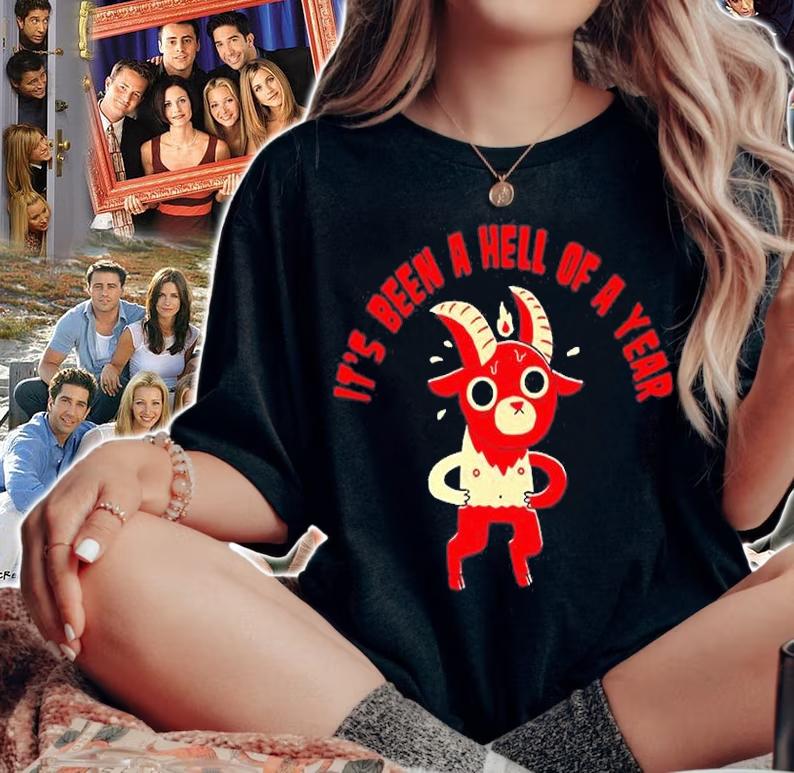 Dinomike Its Been A Hell Of A Year T-Shirt woman shirt