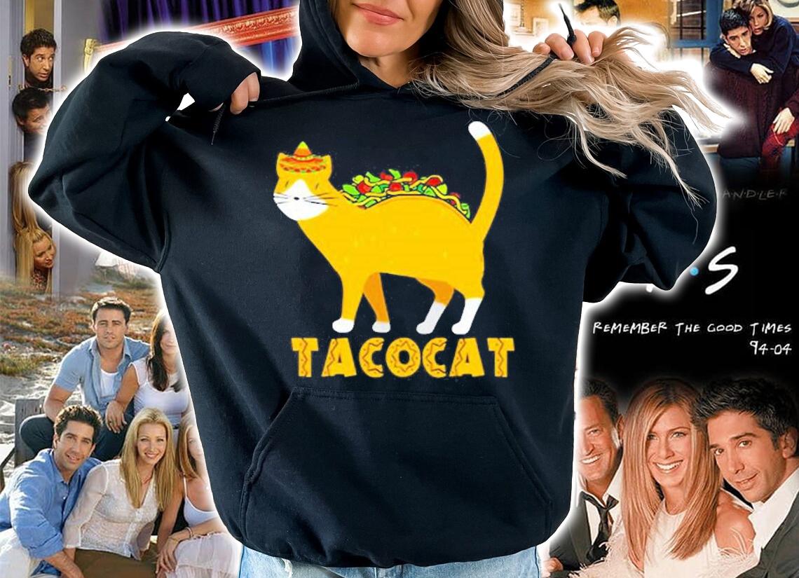 Graphic 365 Tacocat Taco Cat Tee Tacos Mexican Food Funny T-Shirt hoodie