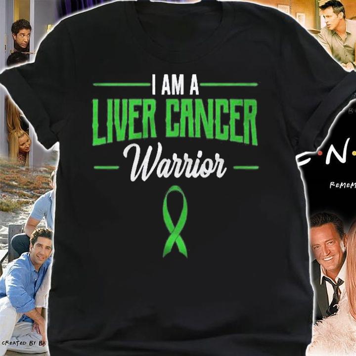 I Am A Liver Cancer Warrior Primary Hepatic Awareness Ribbon Shirt shirt