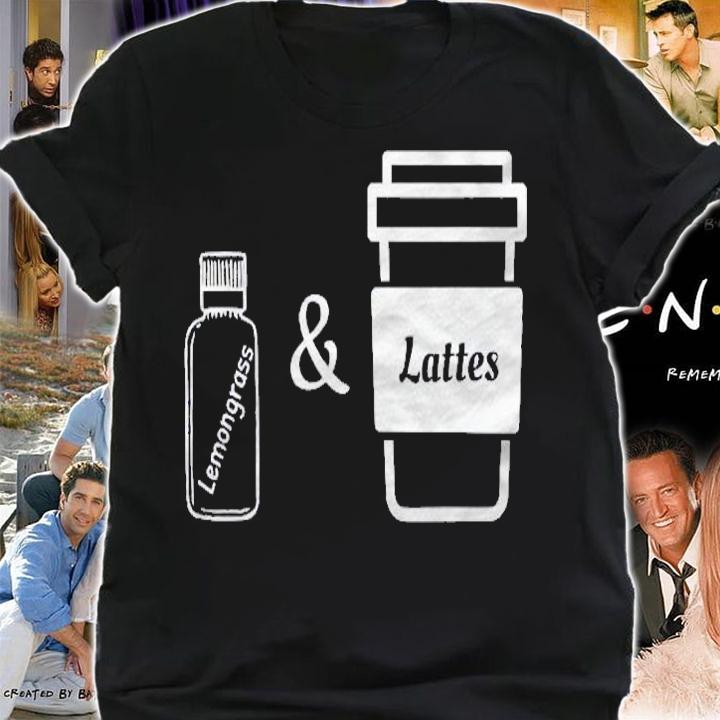 Lemongrass Essential Oil Aromatherapy Latte Coffee Shirt shirt