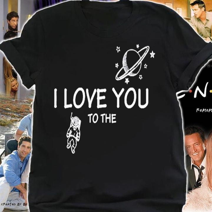 Love You To The Moon & Back Matching Couple T-Shirt