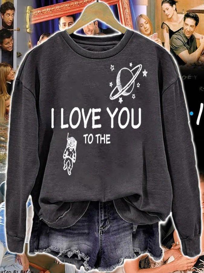 Love You To The Moon & Back Matching Couple T-Shirt