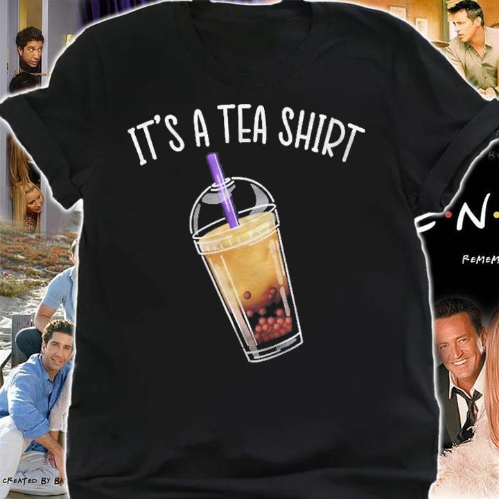 Mens Its A Tea Shirt Boba Tea Lover Cute Bubble Tea Shirt shirt