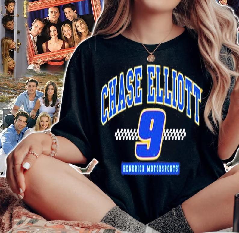Nascar Chase Elliott Hendrick Motosports Arch T-Shirt woman shirt
