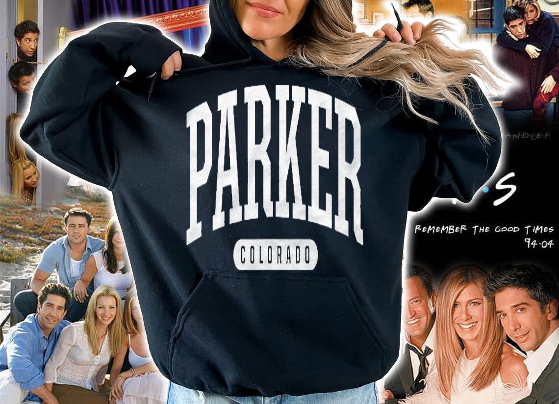 Parker Colorado Vacation College Style Sports Co Shirt hoodie