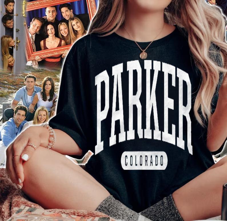 Parker Colorado Vacation College Style Sports Co Shirt woman shirt