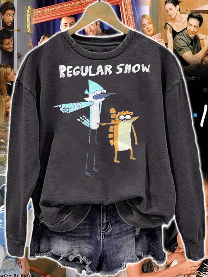 Regular Show Pointing Rigby And Mordecai Shirt