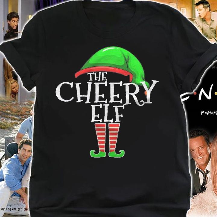 Cheery Elf Group Matching Family Christmas Gifts Men Women Shirt shirt